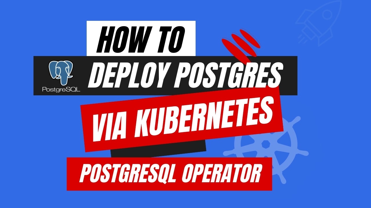 Kubernetes PostgreSQL
